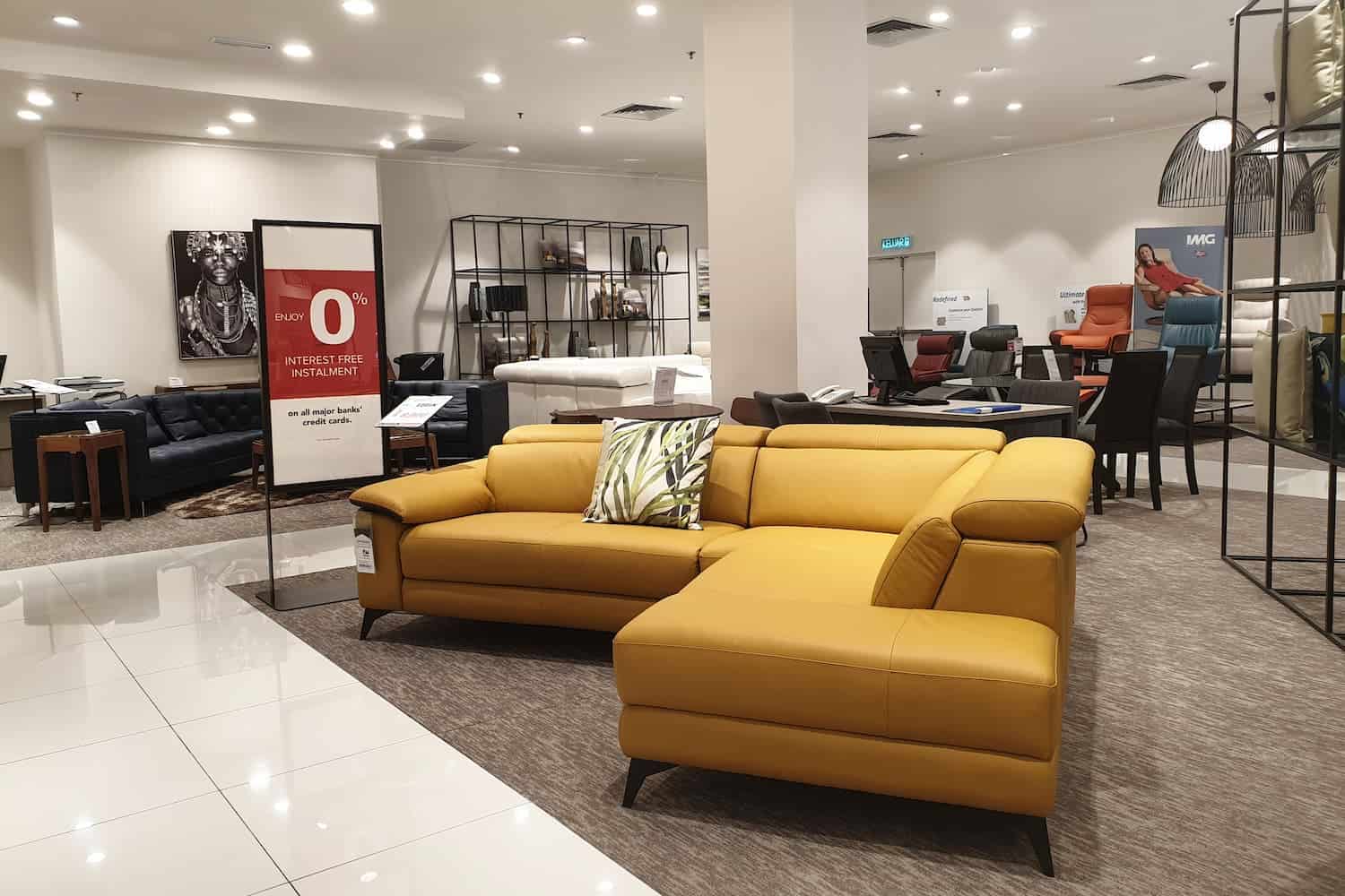 Furniture Industry Solution in Showroom